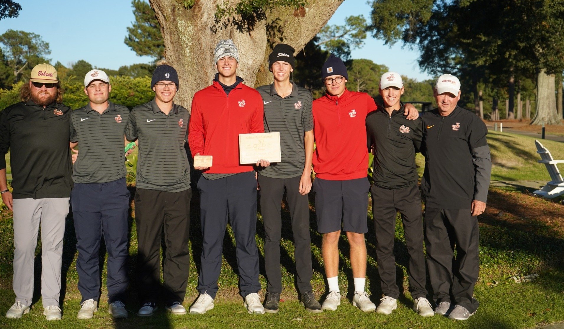 Jones men's golf was named the MACCC Academic Team of the Year