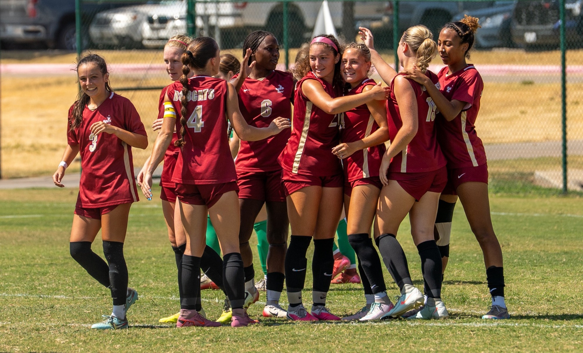 soccer goal celebration