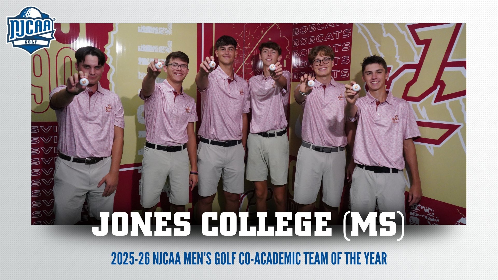 2026 Men's Golf Academic Team of the Year