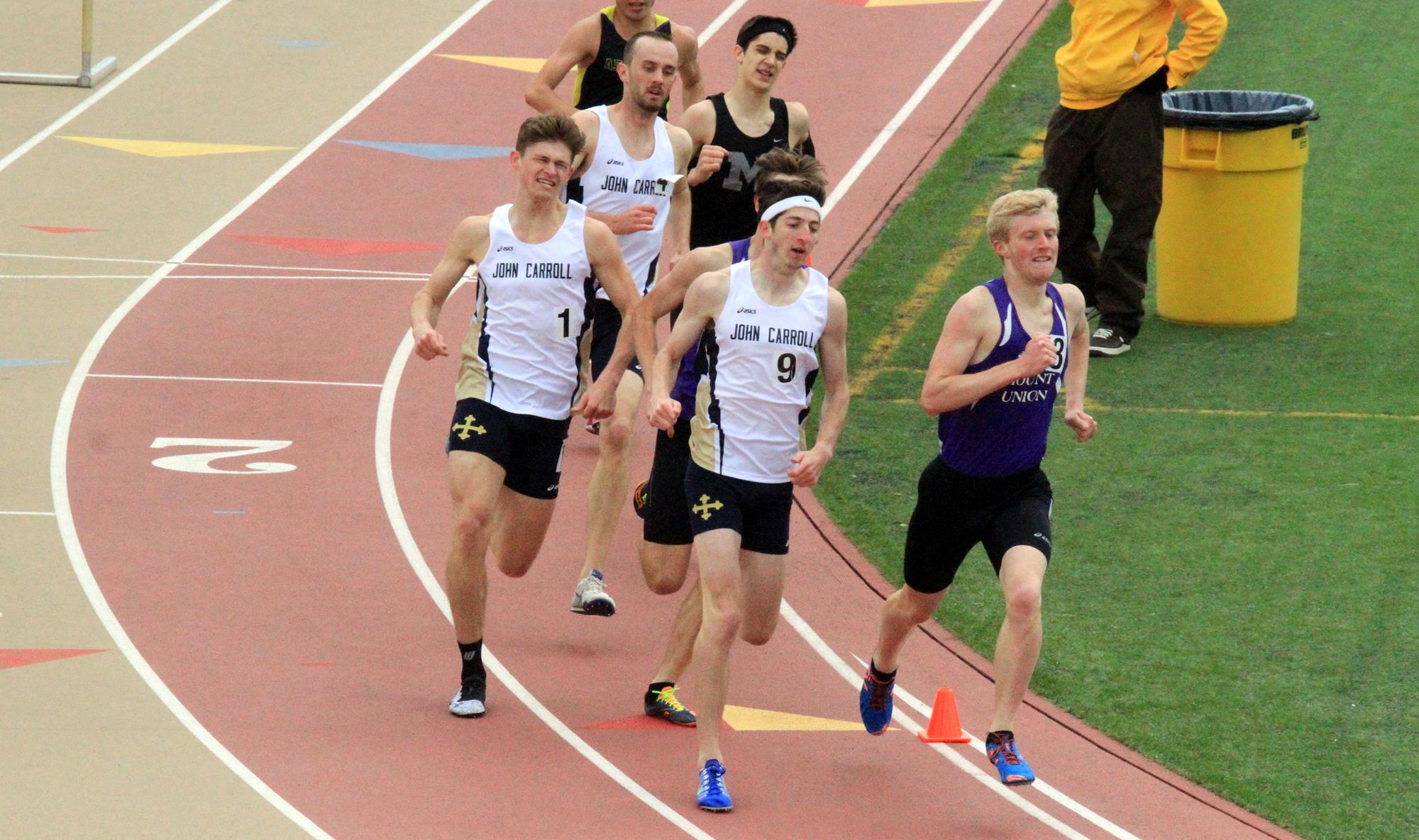 Blue Streaks running