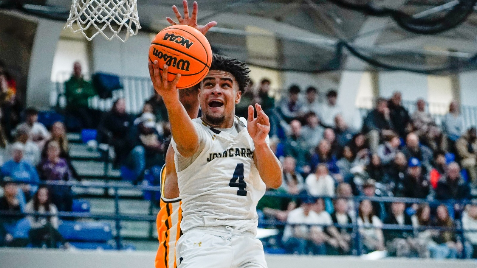 Men's Basketball Dispatches Fighting Muskies on the Road John Carroll