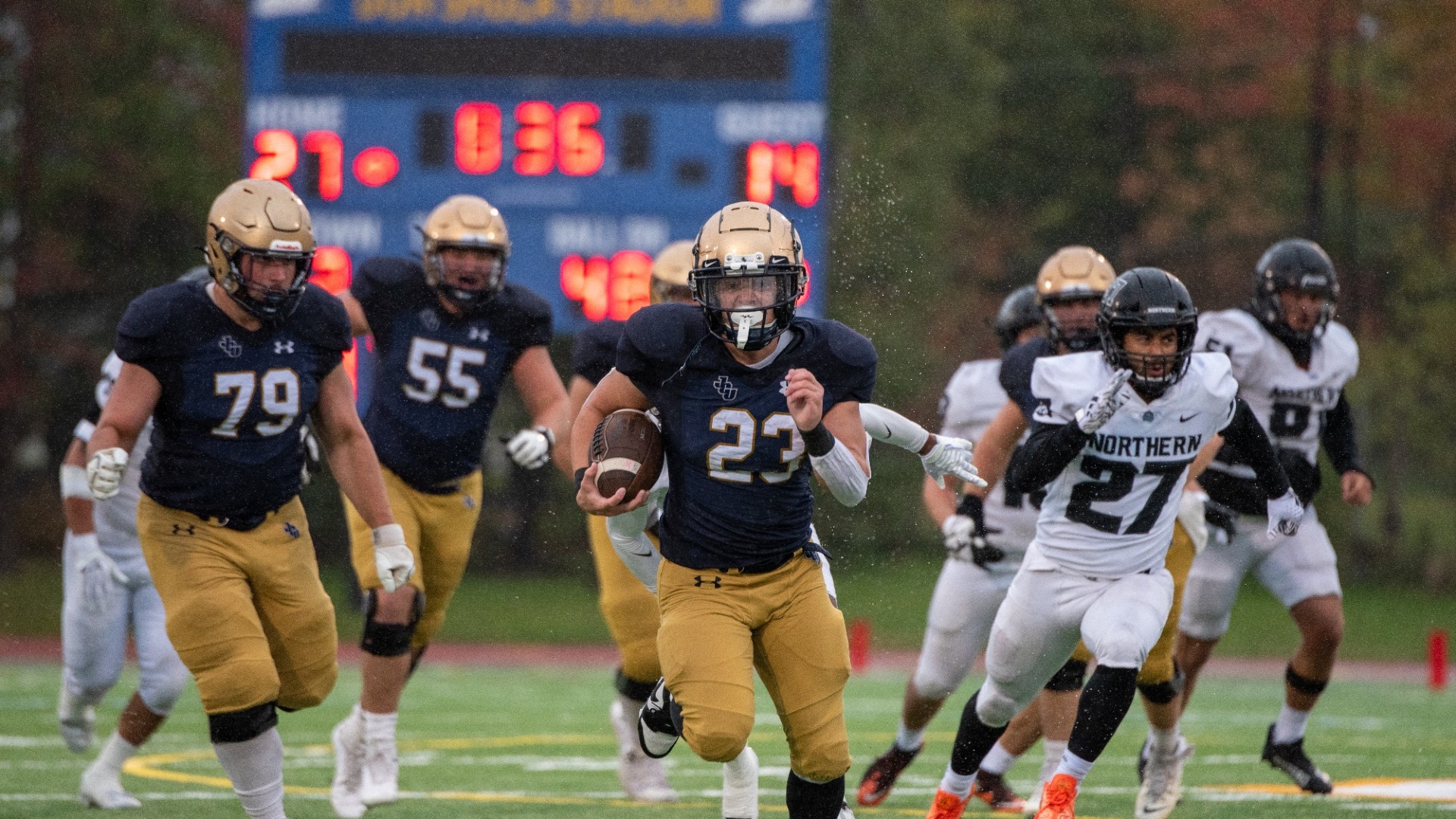 McVay and Sullivan Have Strong Performances in Blue Streaks' Home Win Over ONU John Carroll