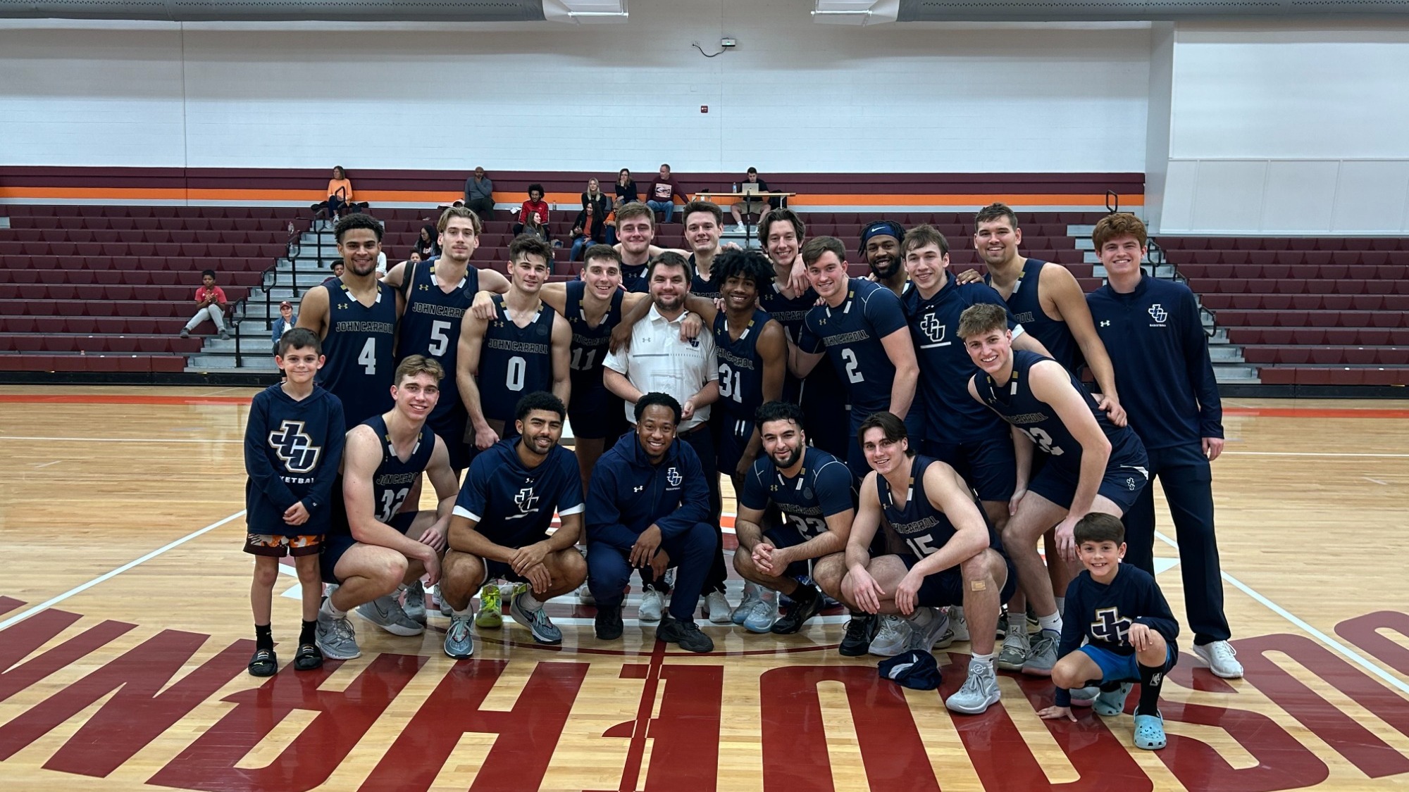 Men's Basketball Wins the Susquehanna TipOff Tournament John Carroll