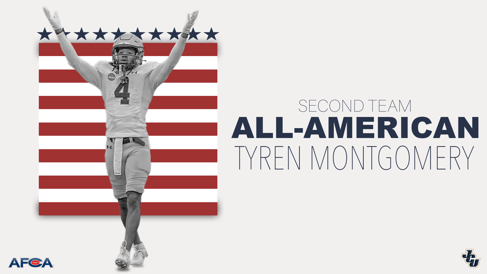 Tyren Montgomery graphic for All-American