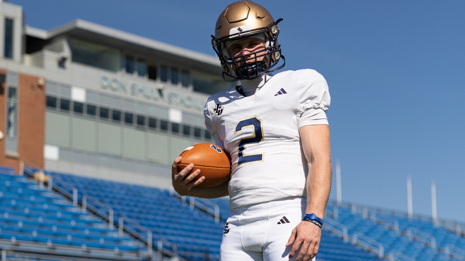 Shane Lindstrom white uniform