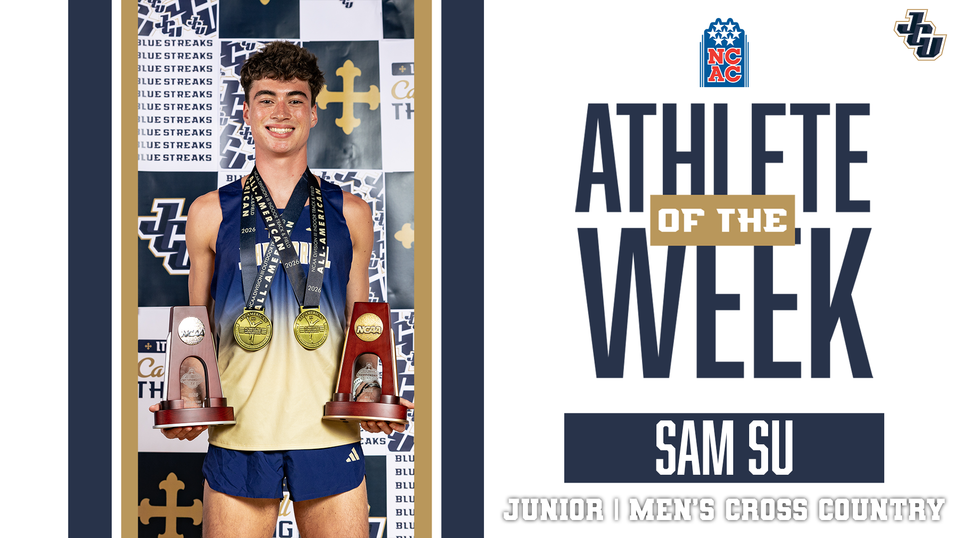 Sam Su NCAC Athlete of the Week (10/20)