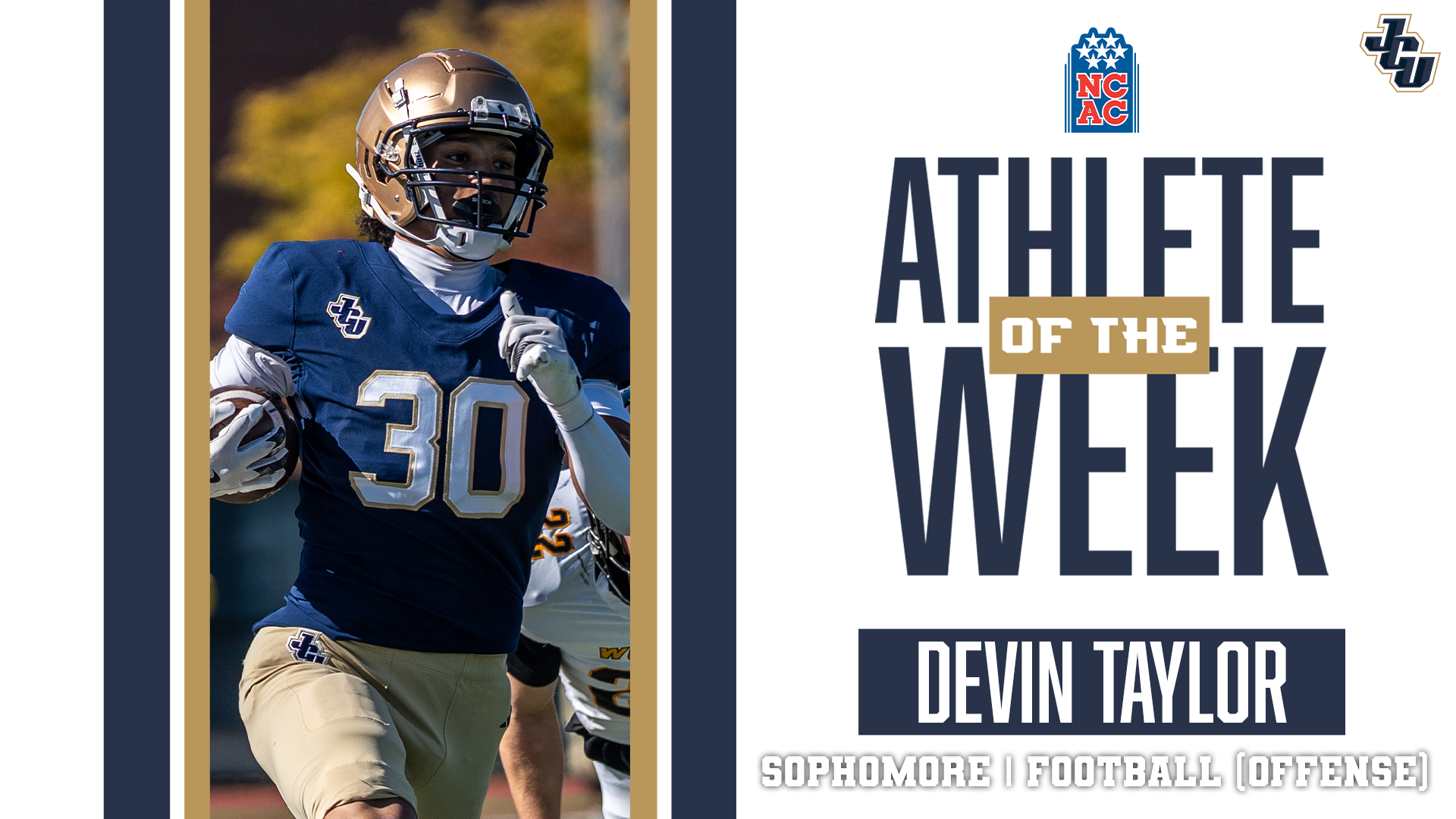 NCAC Athlete of the Week 10-27-26