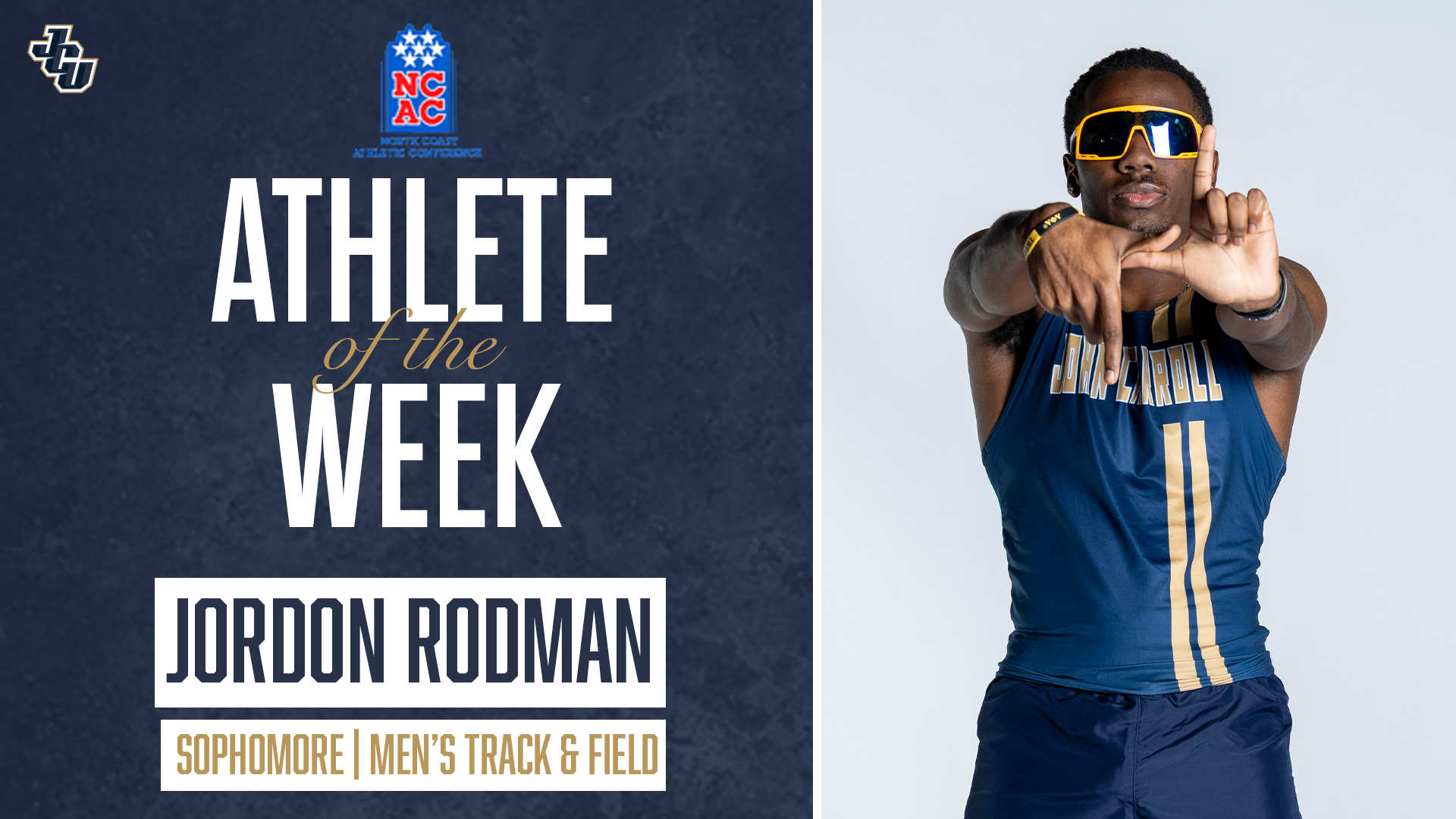 Jordon Rodman NCAC AOW