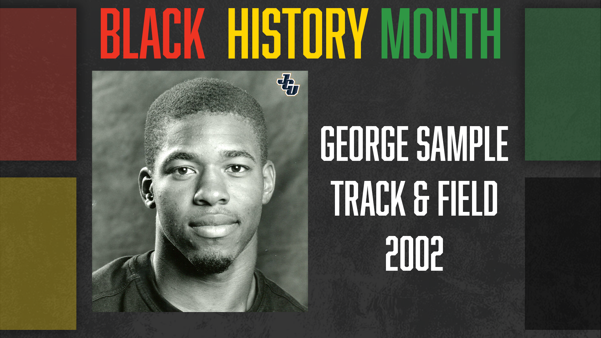 George Sample JCU Track & Field Black History Month