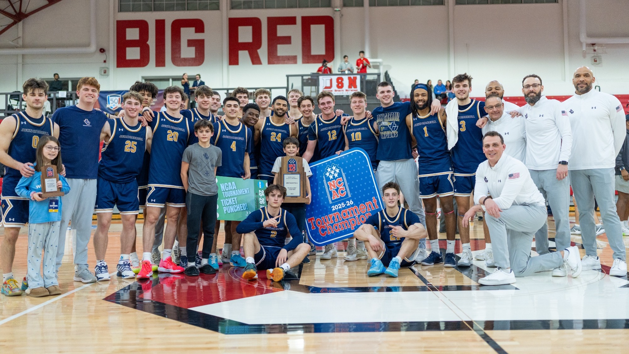 2026 Men's Basketball NCAC Tournament Champions