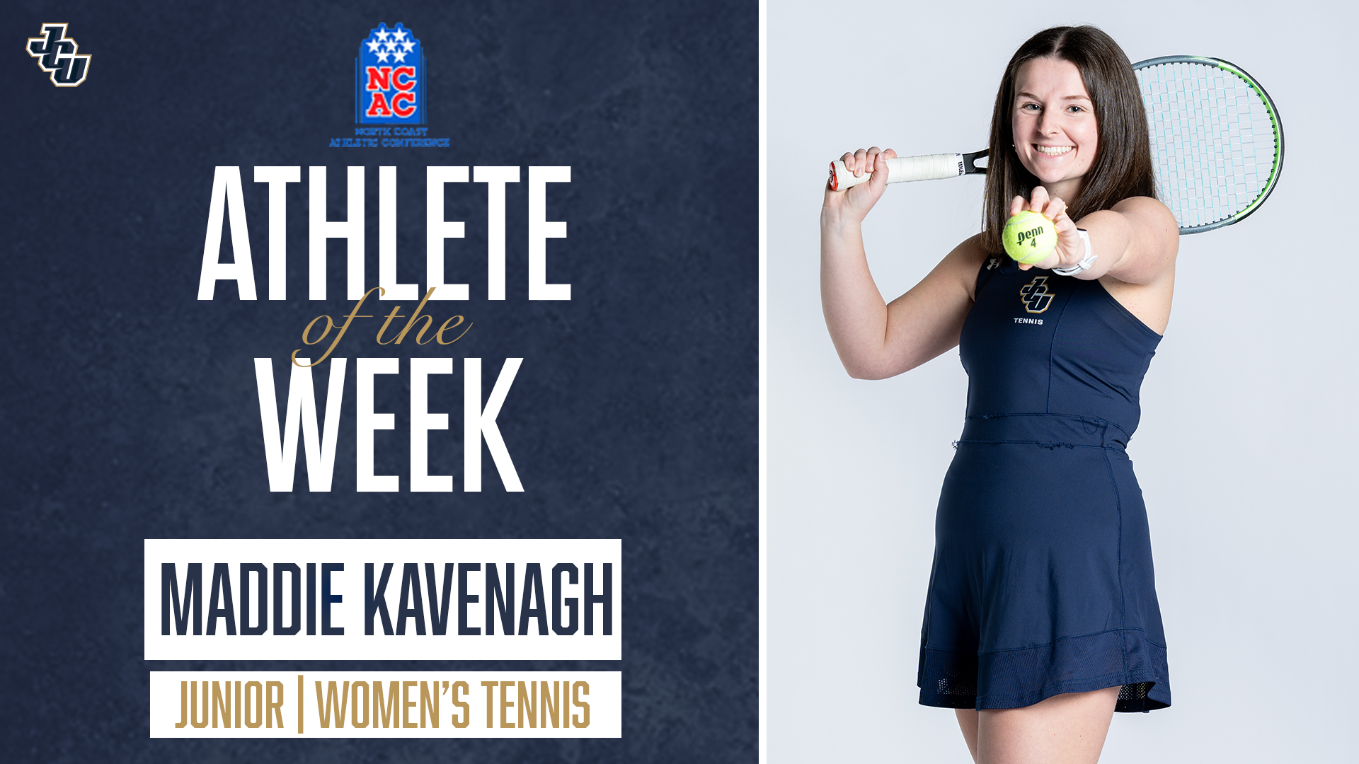 Maddie Kavenagh NCAC Athlete of the Week