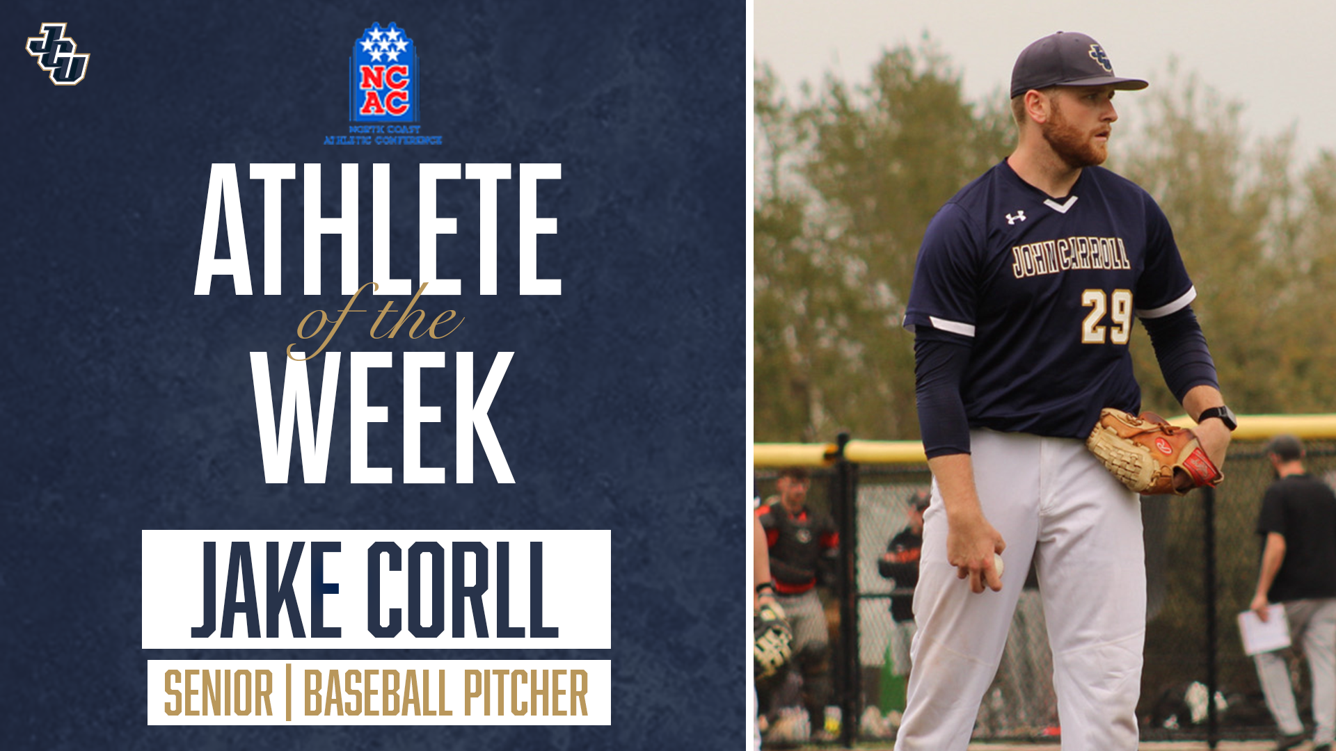 Jake Corll NCAC AOTW 3-24-26