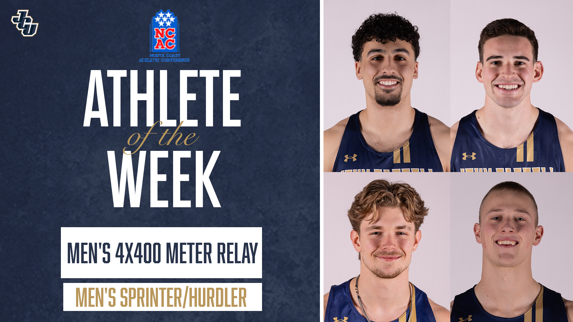 JCU Men's 4x400 Meter Relay - NCAC AOW