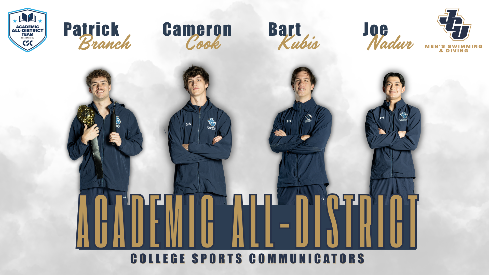 CSC Academic All-District Swimming 2026