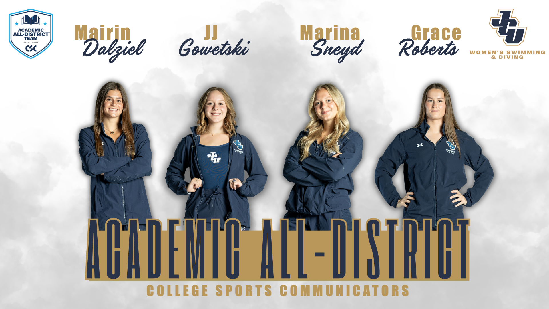 CSC Academic All-District Swimming 2026