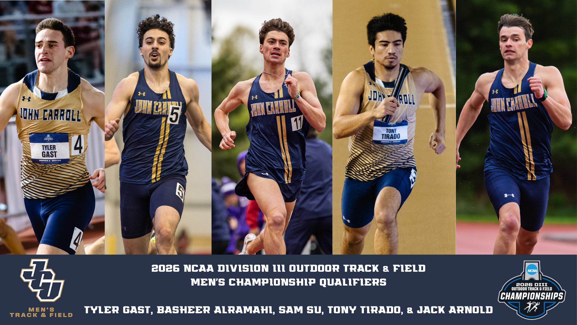 JCU MT&F NCAA Outdoor Qualifiers 2026
