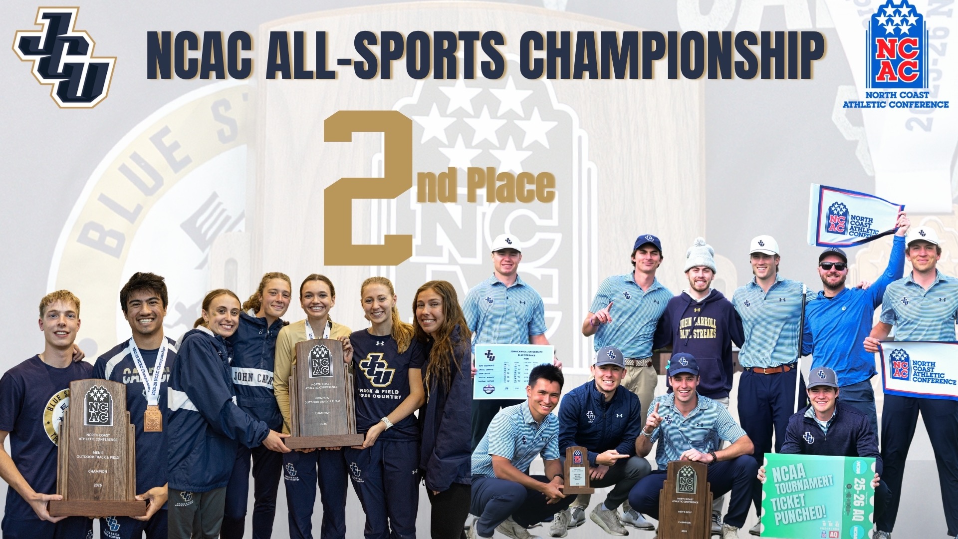 All-NCAC All-Sports graphic