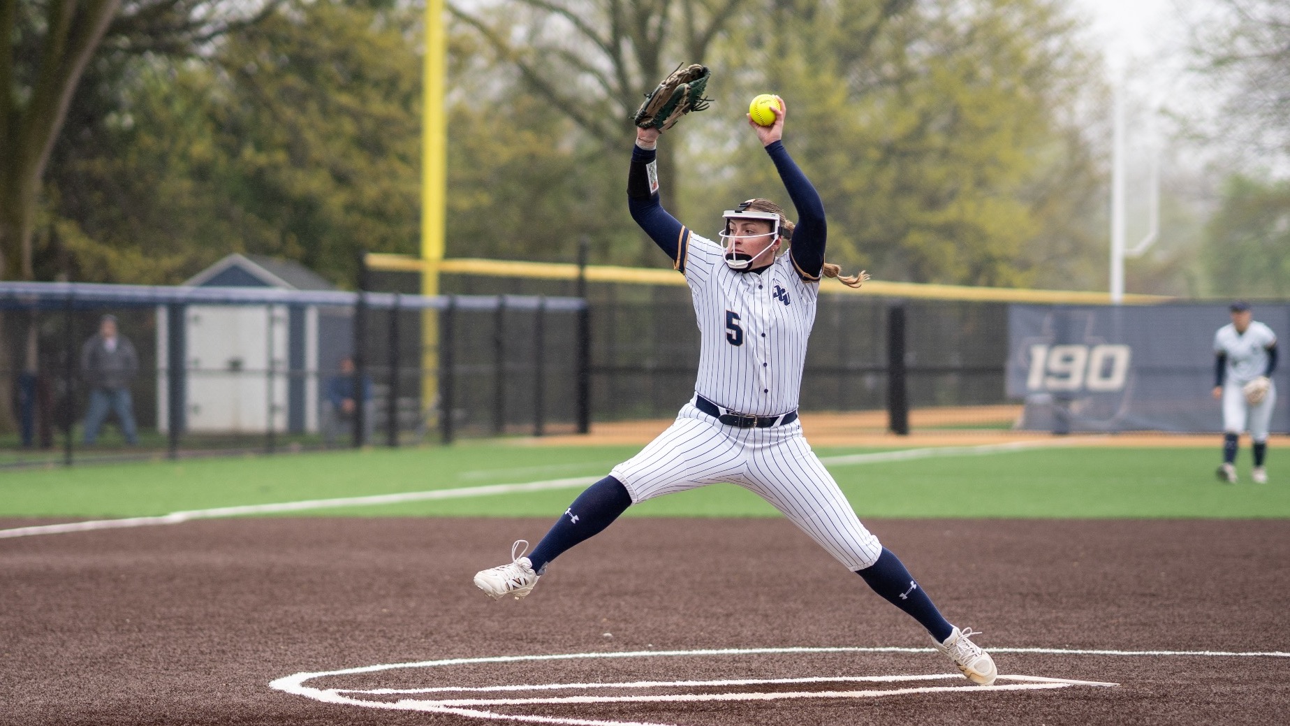 Jordan Anderson pitching vs. DePauw 4-25-26