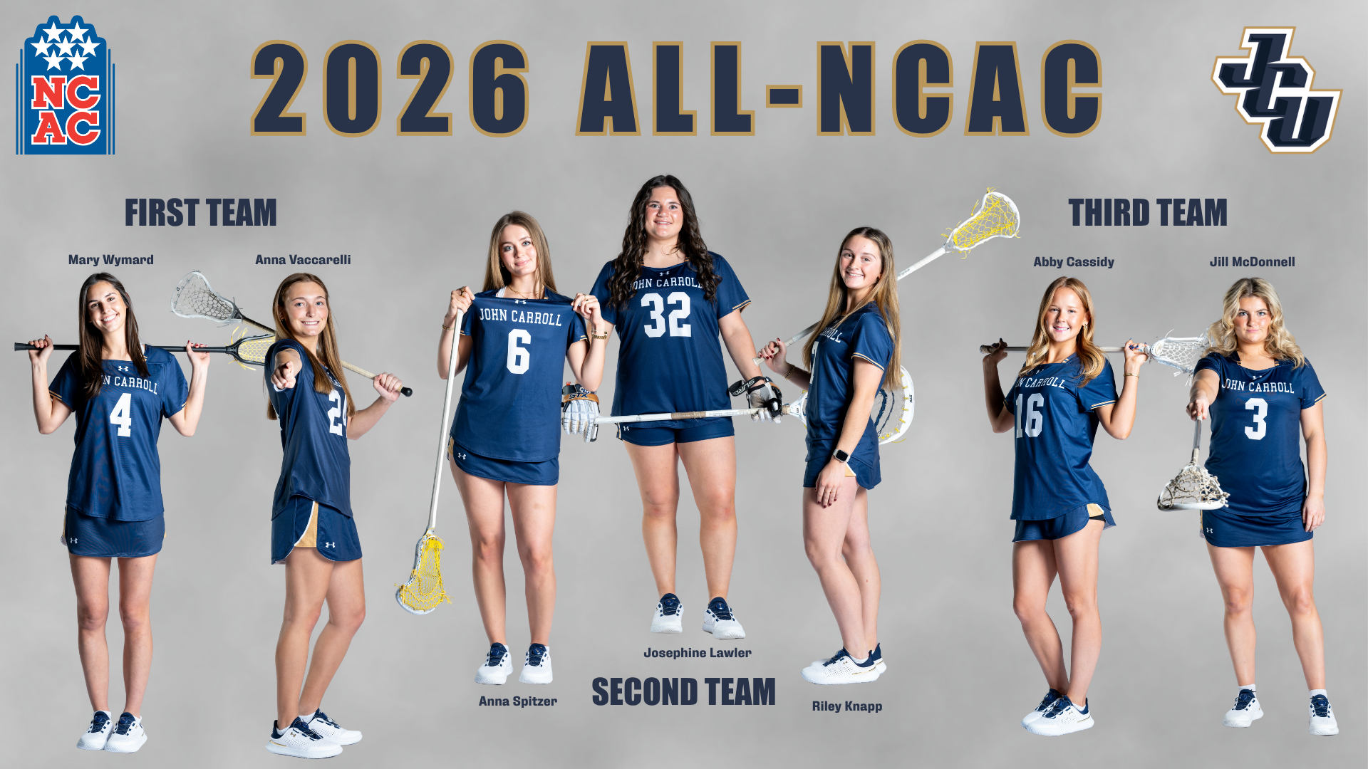 2026 JCU Women's Lacrosse All-NCAC