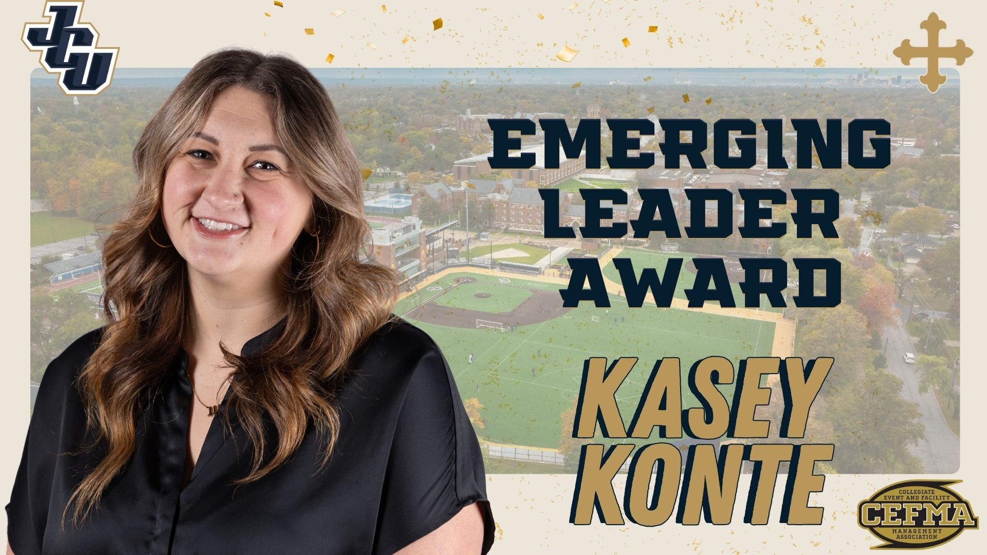 Kasey Konte CEFMA Emerging Leader Award graphic