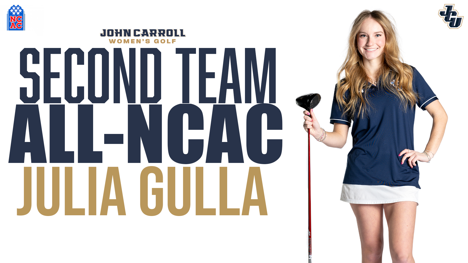 All-NCAC Julia Gulla Graphic
