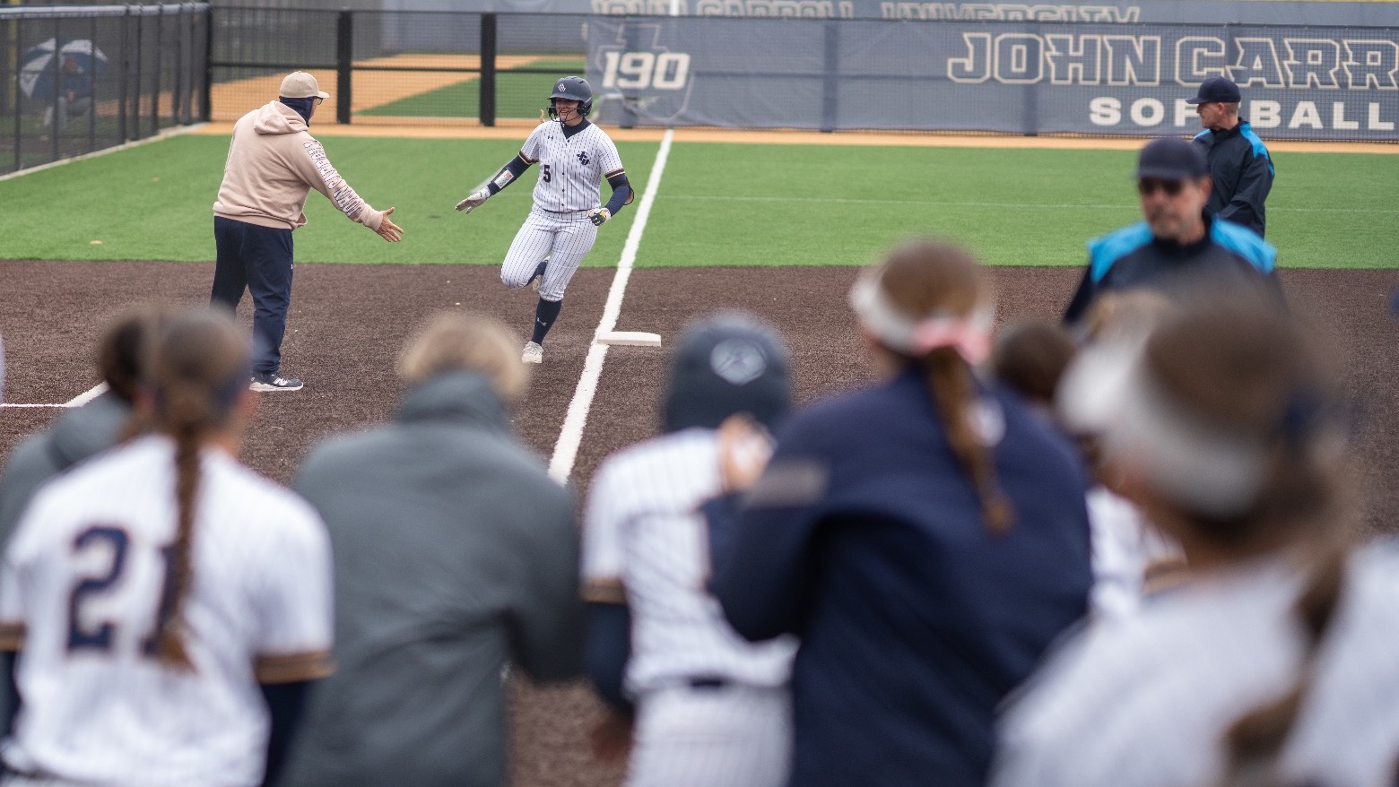 Jordan Anderson homering vs. DePauw