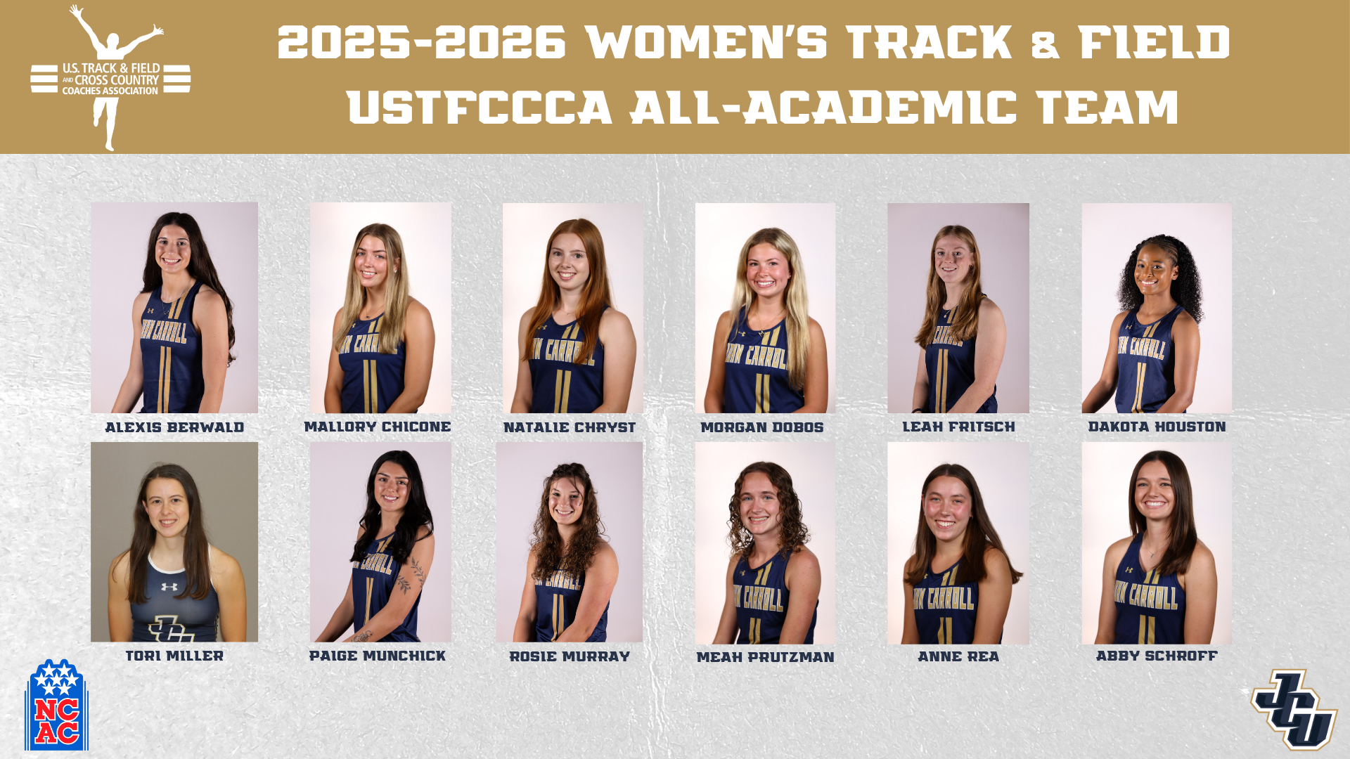 Women's Track & Field USTFCCCA All-Academic 