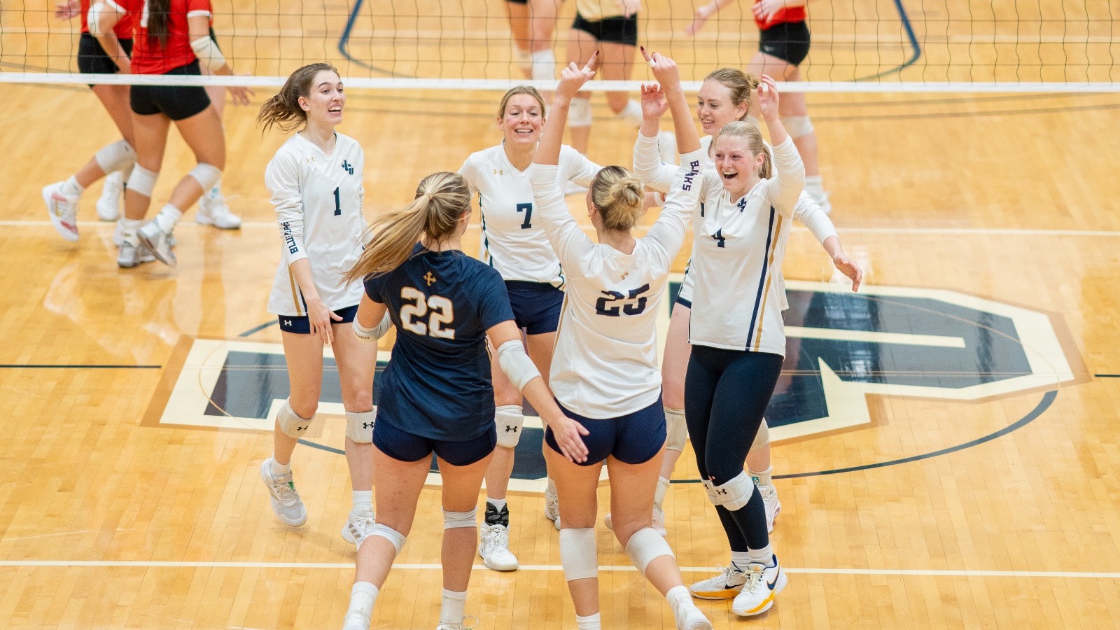 2025 Team Shot for JCU Volleyball