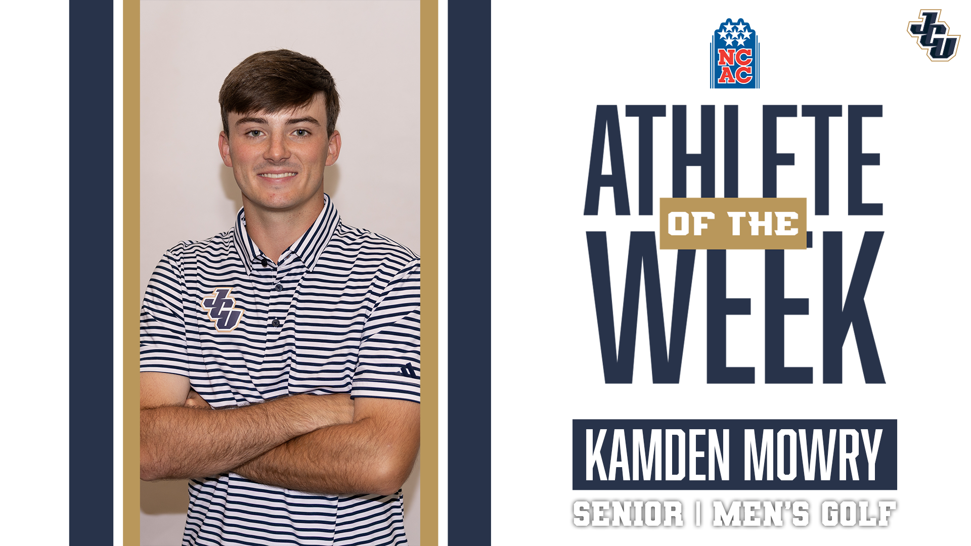 Kamden Mowry NCAC AOTW