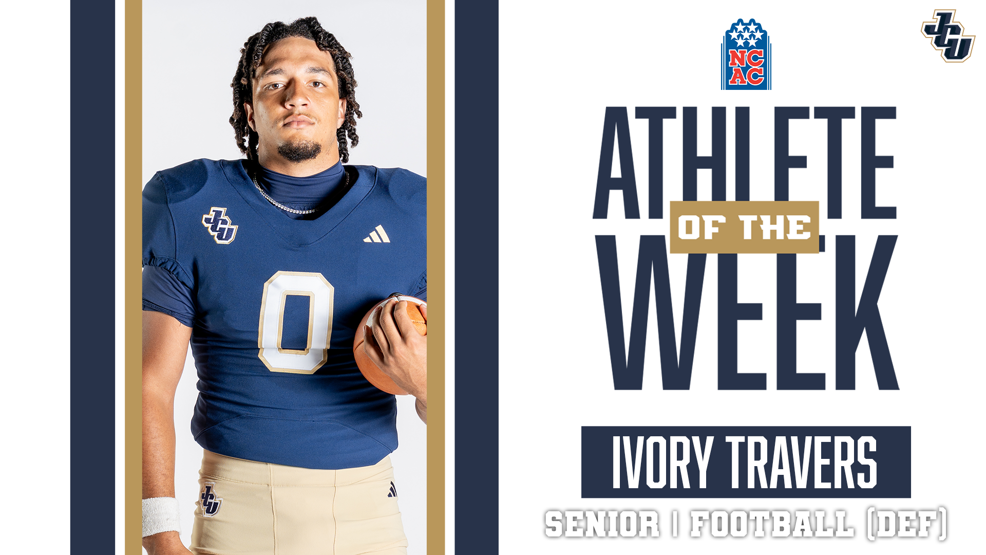 Ivory Travers NCAC AOTW
