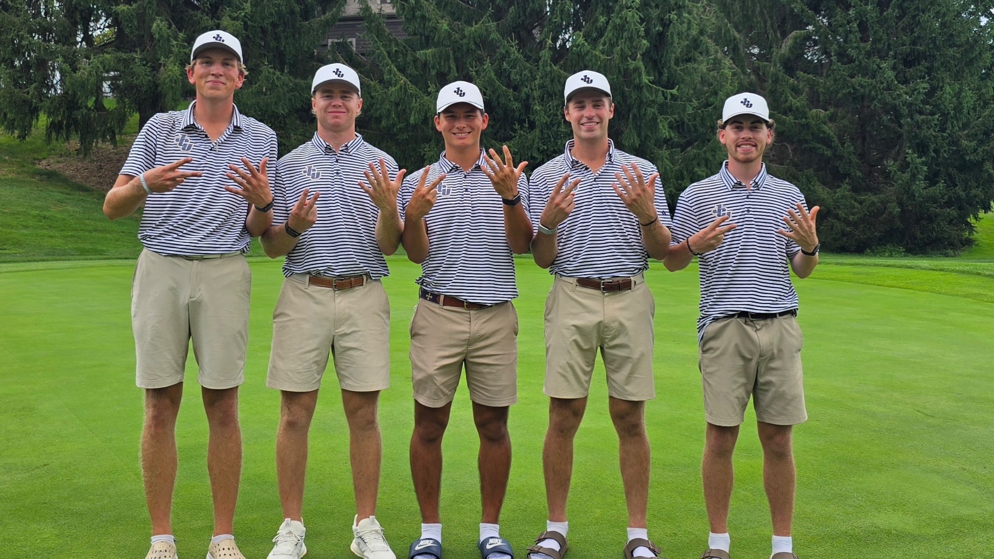 JCU Men's Golf on 9-5-26 after record round
