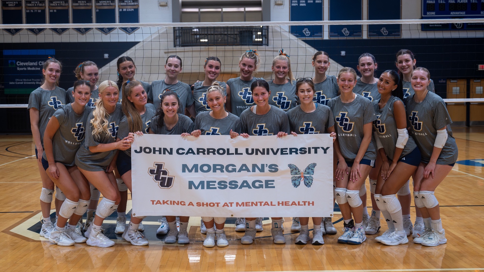 Volleyball Morgan's Message