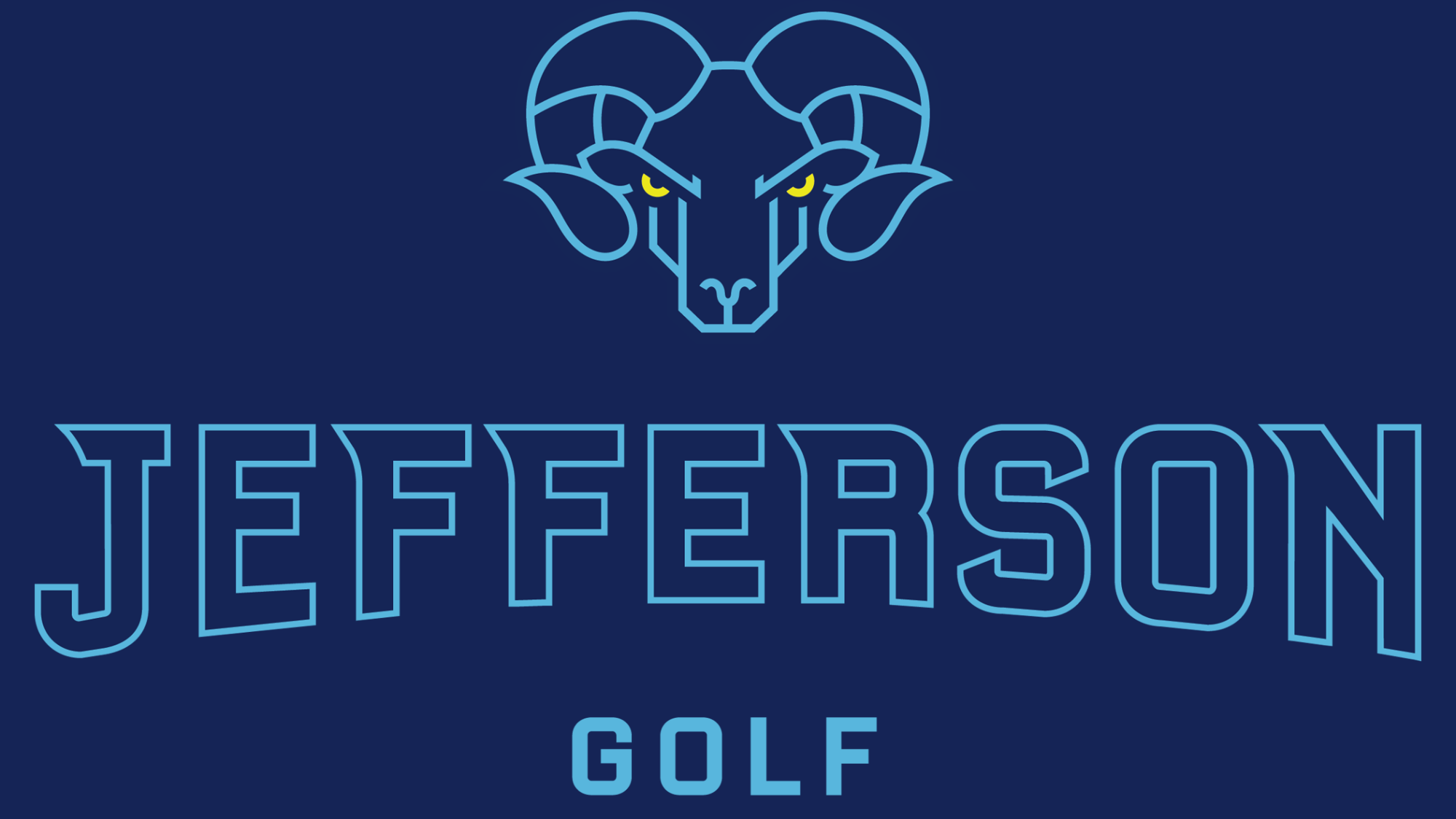 Golf Blue Background