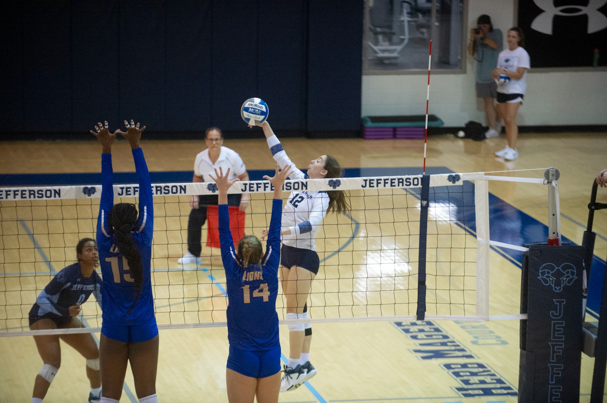 Volleyball Secures Home Playoff Match With Sweep Over Wilmington