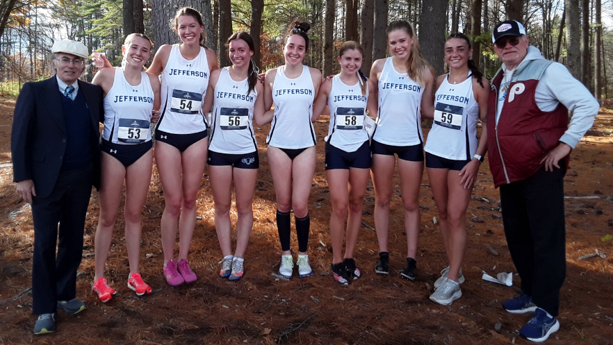 Women's Cross Country CACC East Region Team