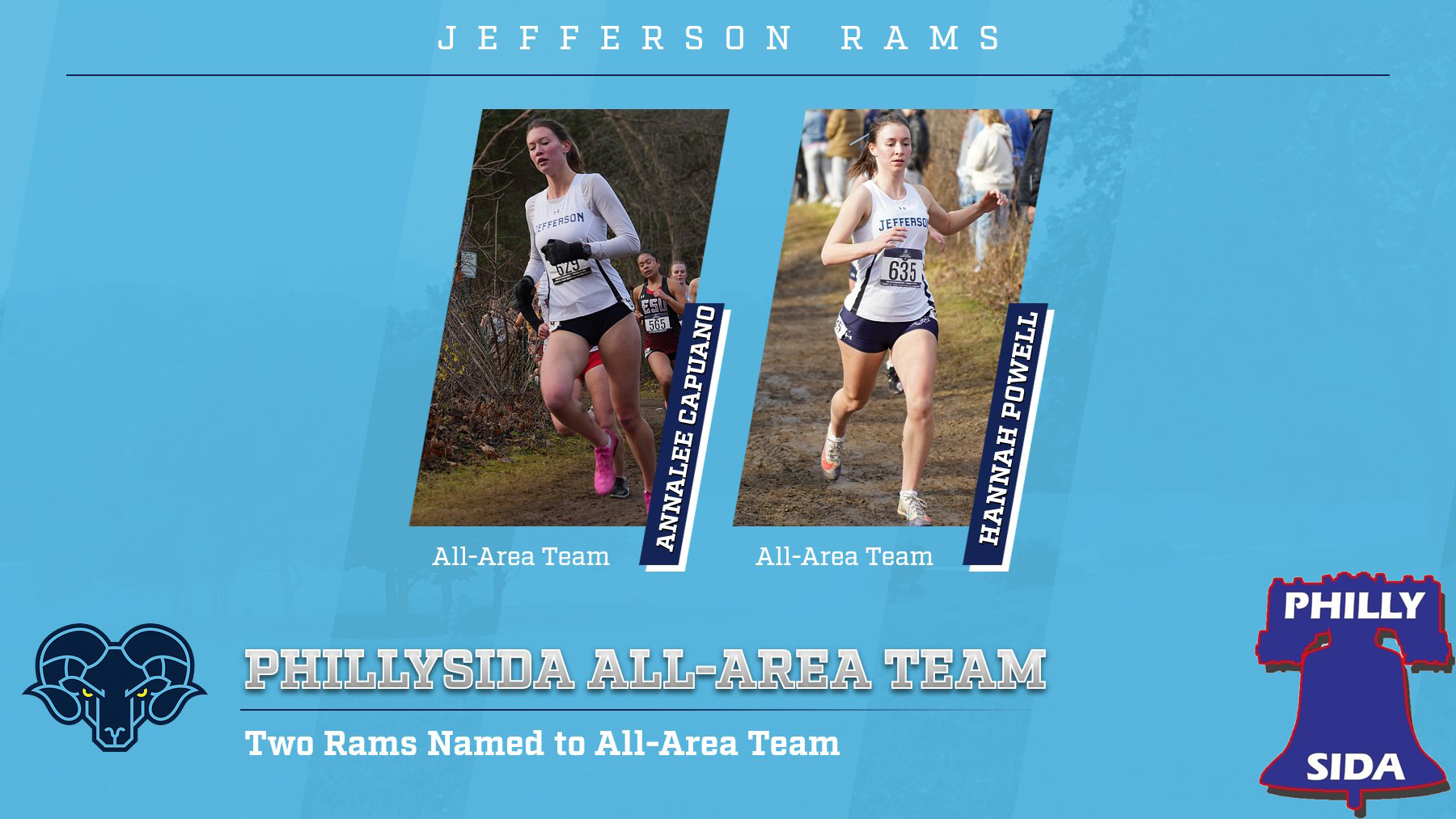 PhillySIDA Women's Cross Country Academic All-Area Team 2025