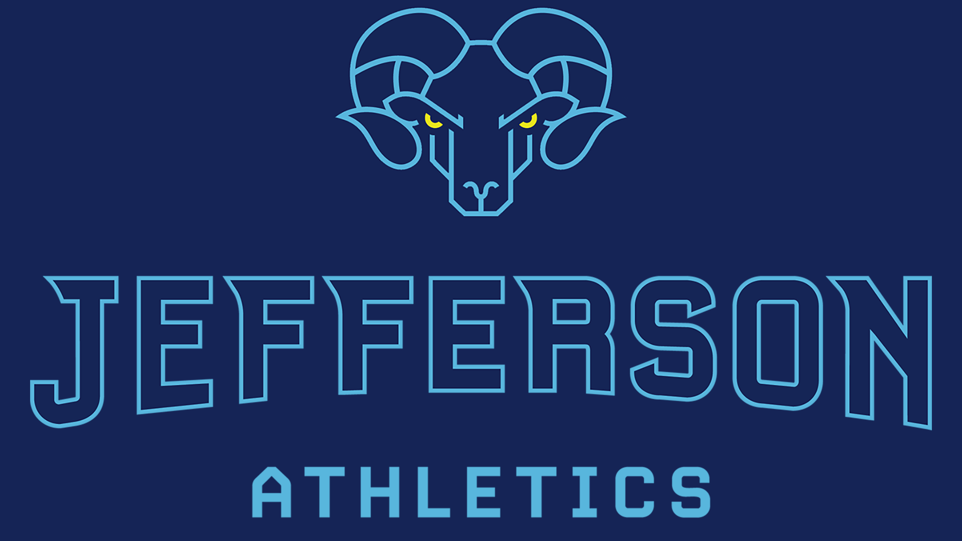 Athletics Blue Background