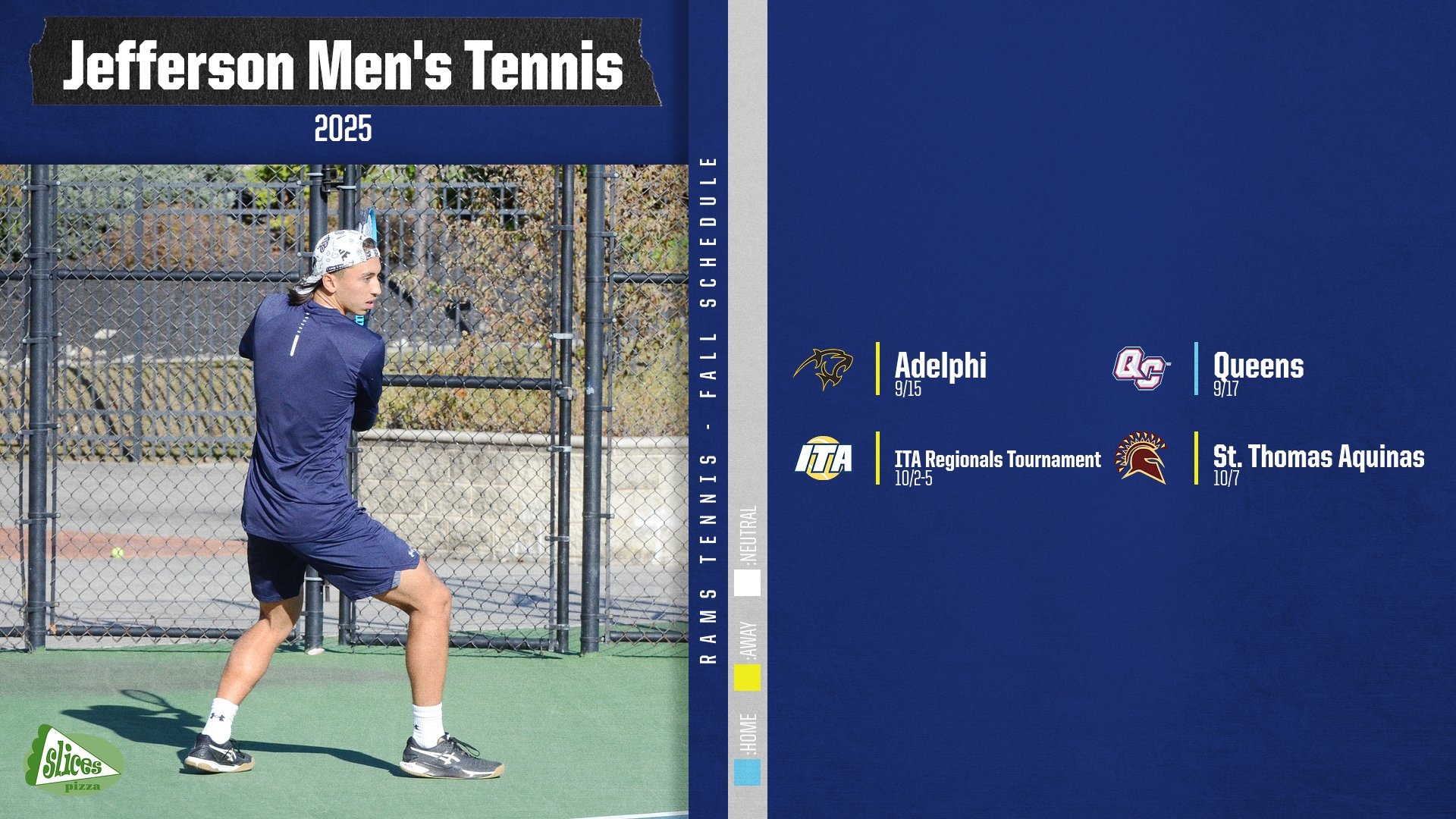 Men's Tennis Fall Schedule 2025