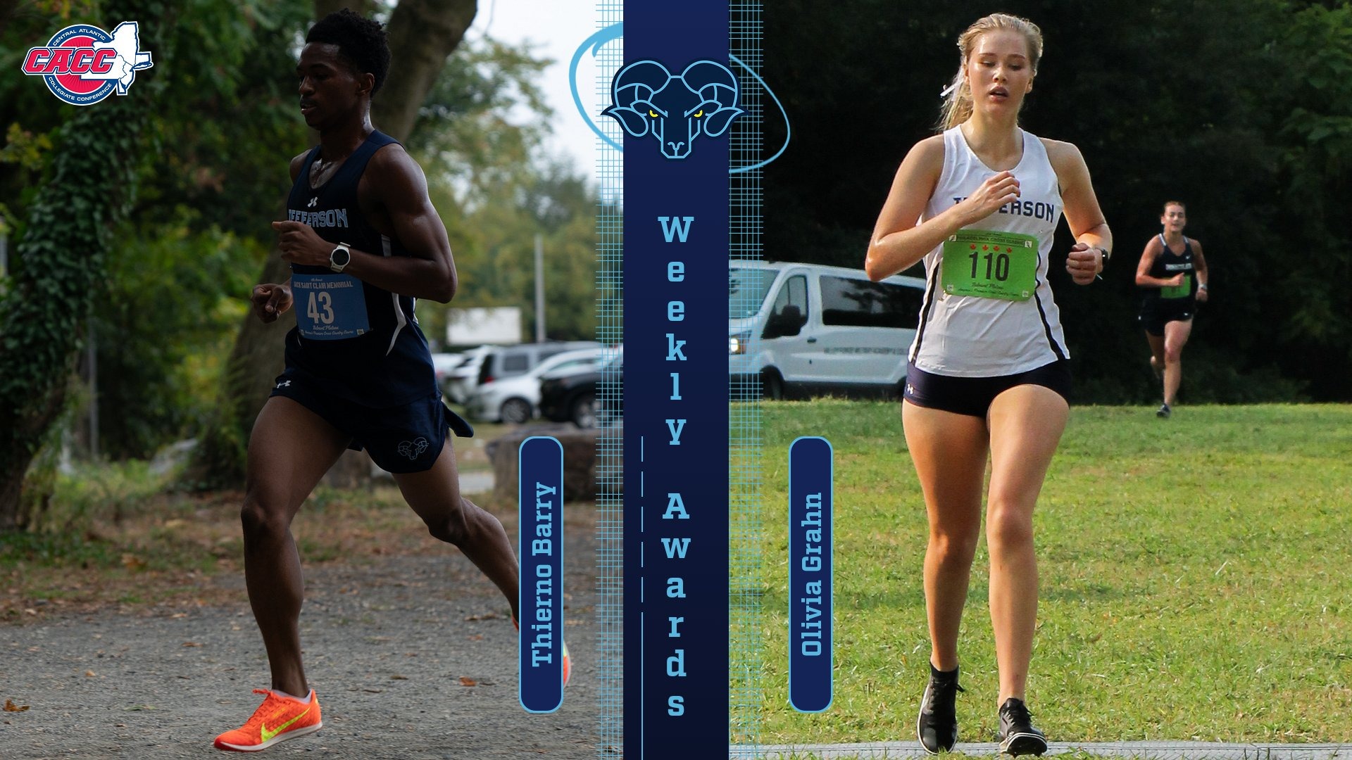 Thierno Barry and Olivia Grahn