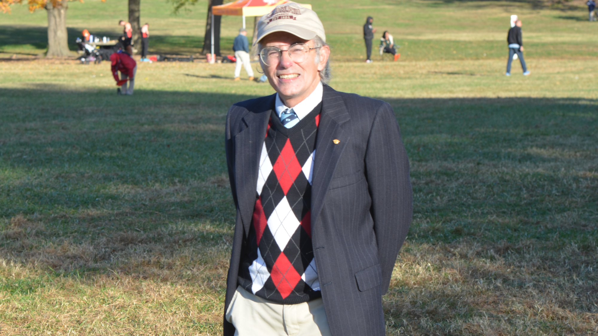 Dave Thomas Pose Picture at Belmont Plateau for CACC Championship 2025