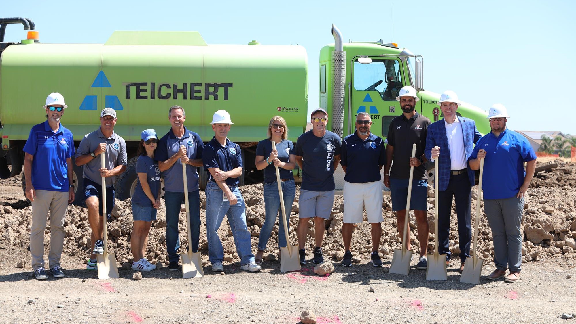 Jessup Officially Breaks Ground on New Turf Soccer Complex Jessup