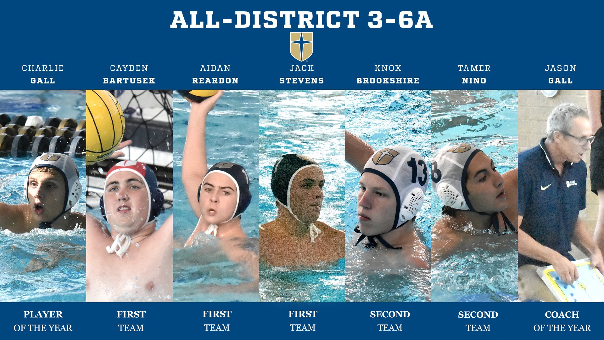 2025 Water Polo all-district