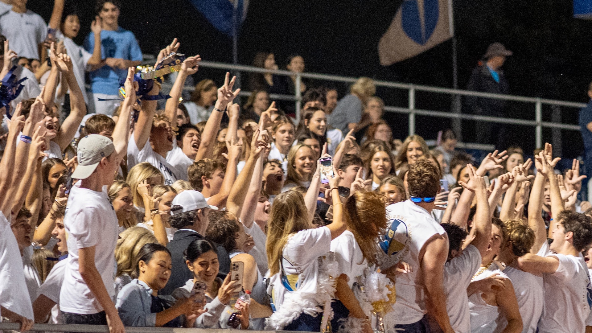 Football fans vs Richardson 2025