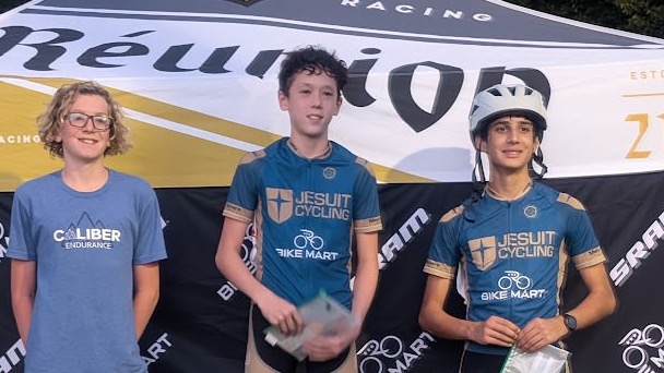 Cyclocross 'C' race podium