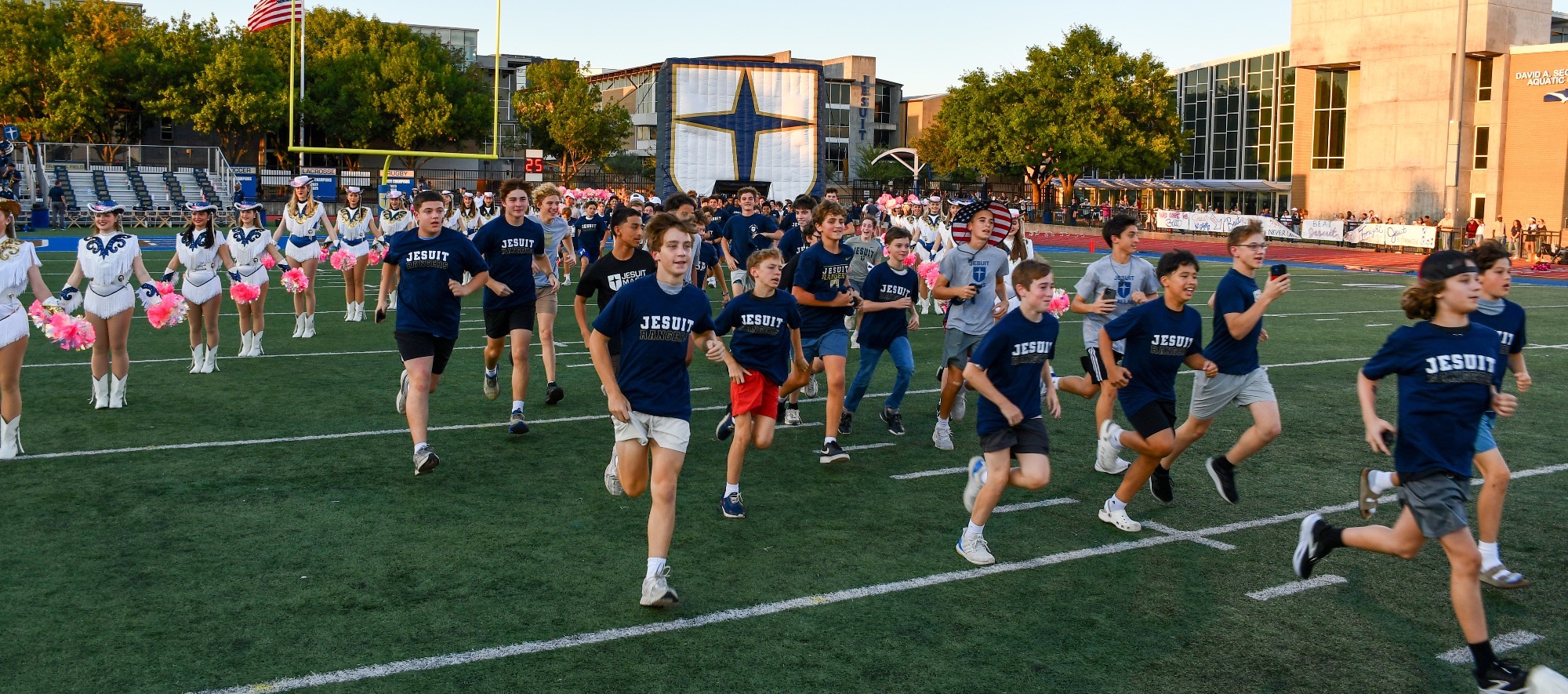Middle School Football Runout