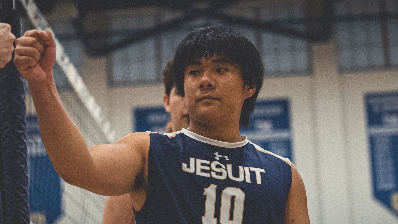 Daniel Shao fist bump