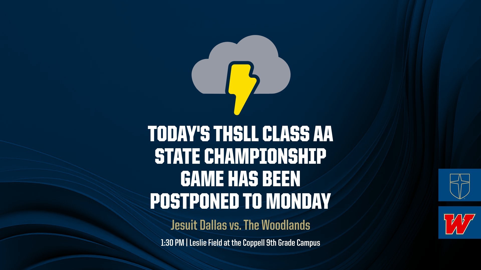 THSLL State Championship Postponed