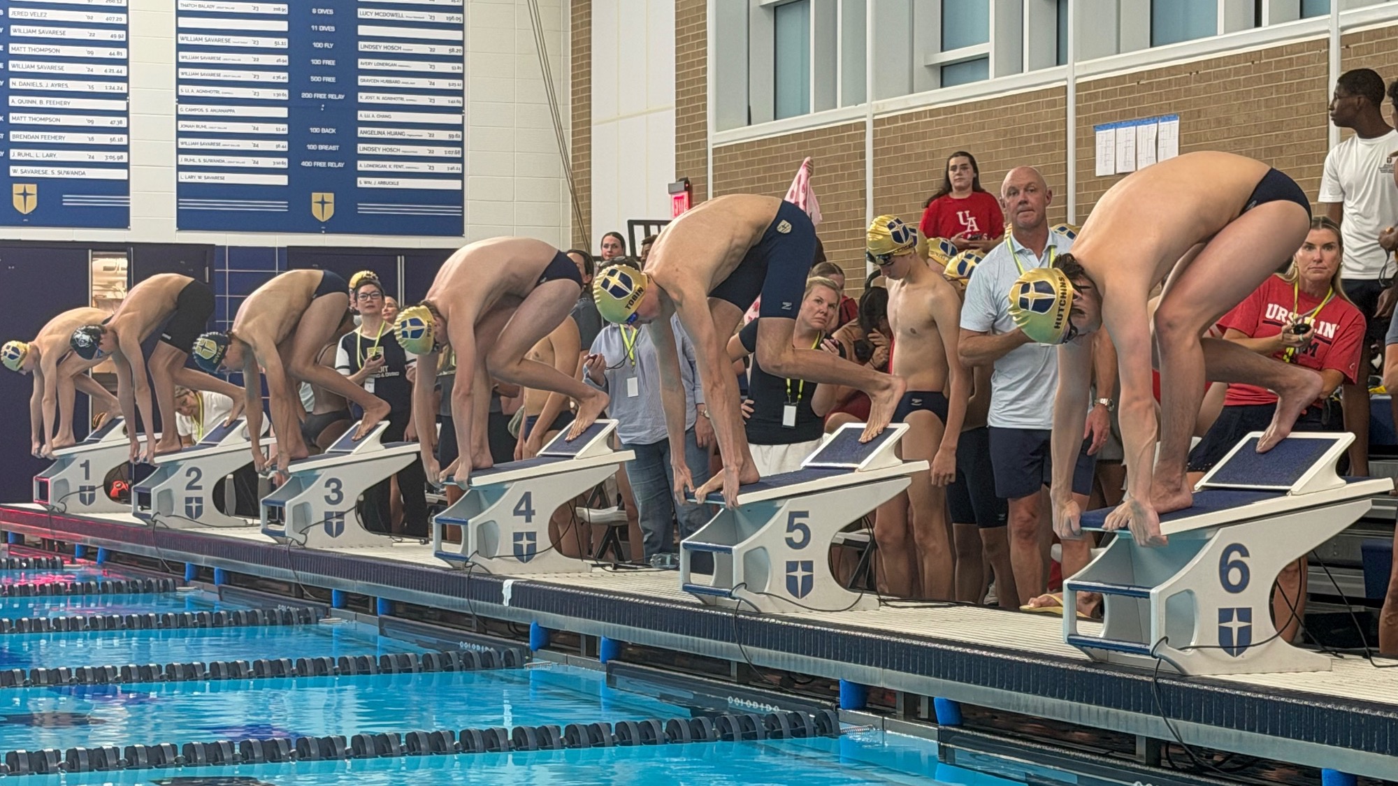 Swimming 400 FR Start