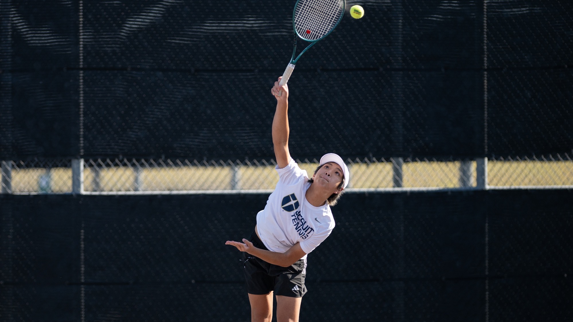 Tennis action at Princeton