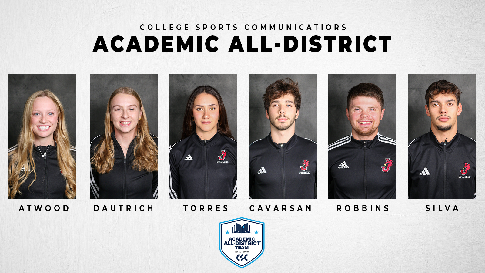 2024-25 Academic All-District MSWM WSWM